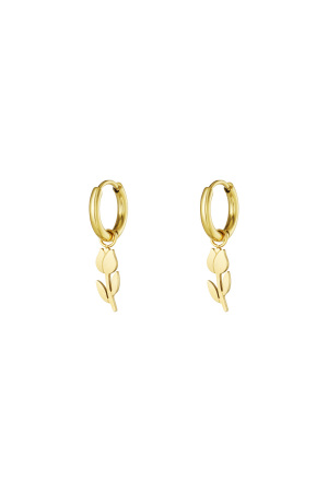 Boucles D'oreilles Tulipe h5 