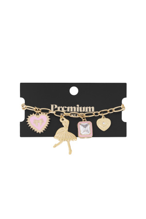 Bracelet À Breloques Danseuse Colorée h5 Image3