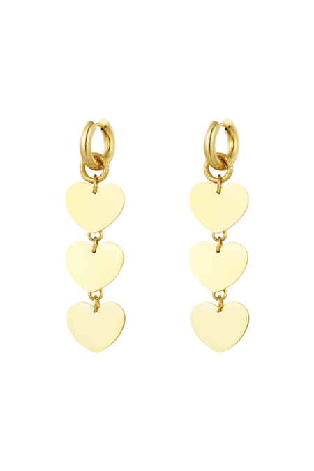 boucles d'oreilles triple amant