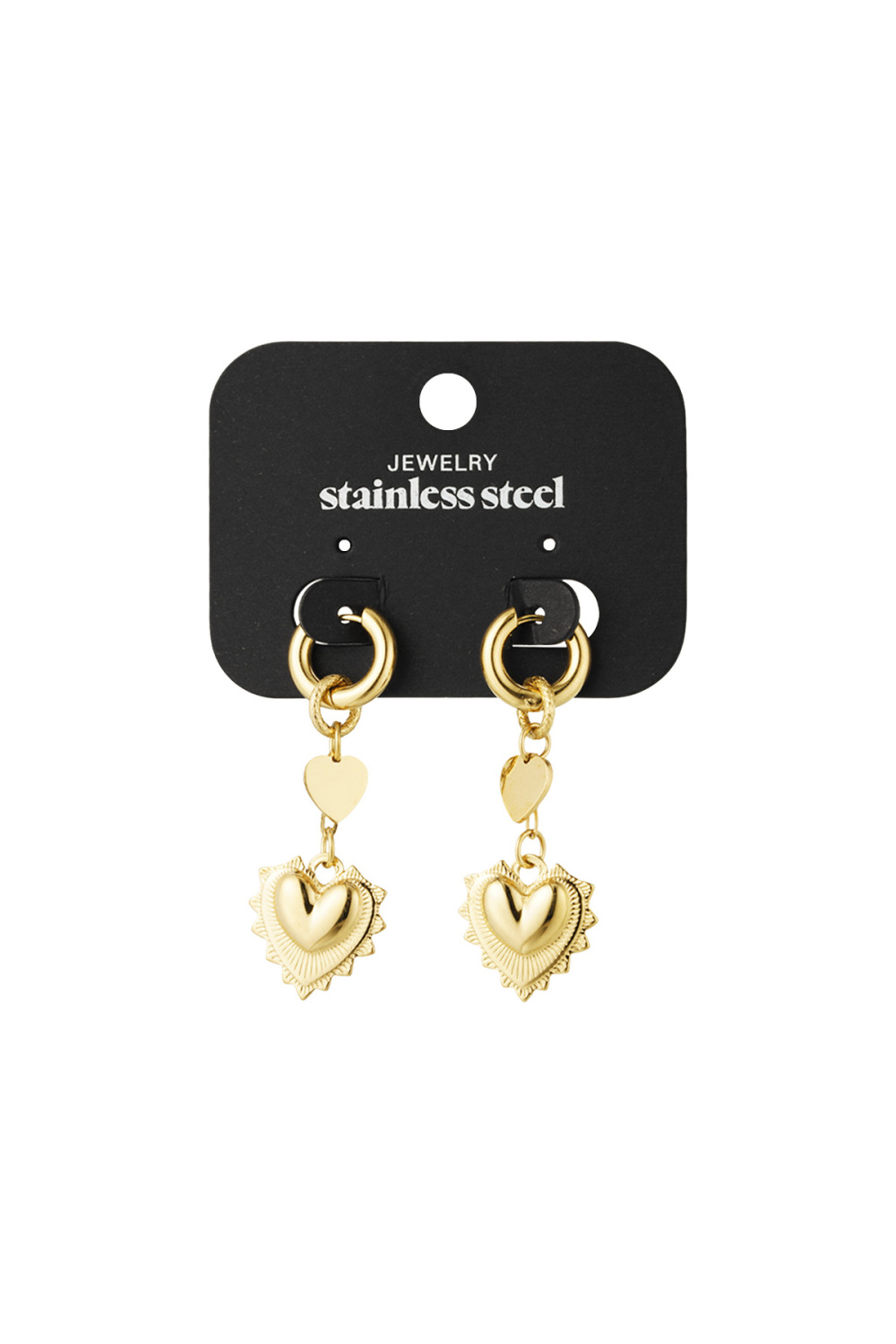 Boucles D'oreilles Coeur Lumineux Image2