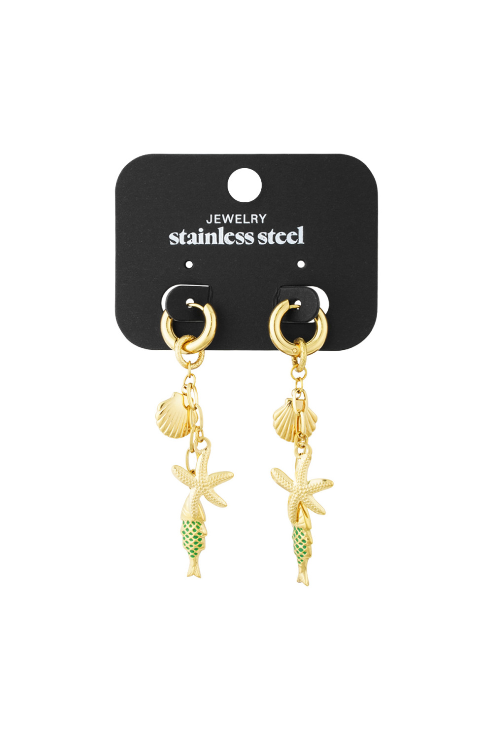 Boucles D'oreilles Monde Marin h5Image3