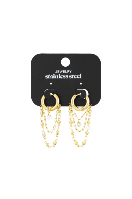 boucles d'oreilles enchaînées 2