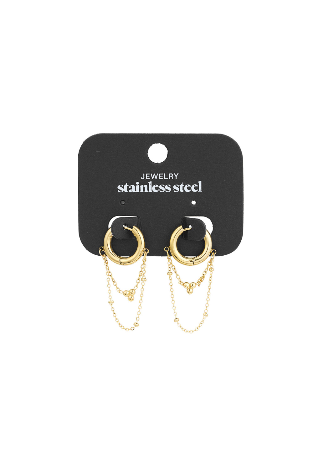 Boucles D'oreilles Enchaînées Image2