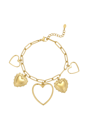 Bracelet Coeurs Ouverts h5 
