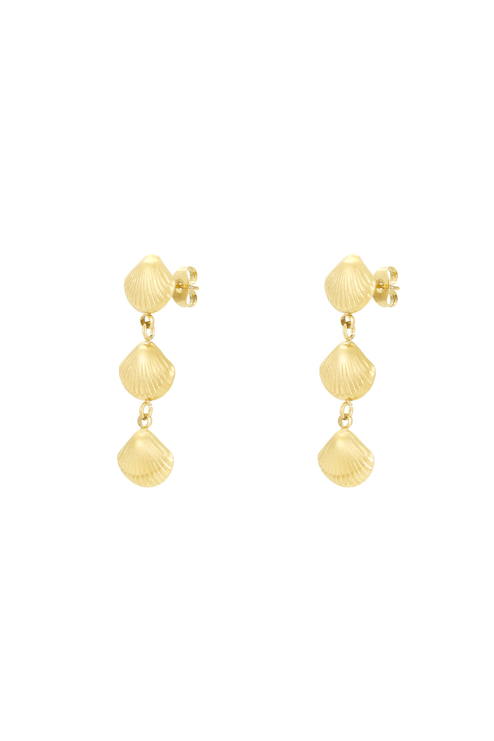 Boucles D'oreilles Coquillage Trio 