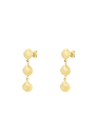 Boucles D'oreilles Coquillage Trio h5 