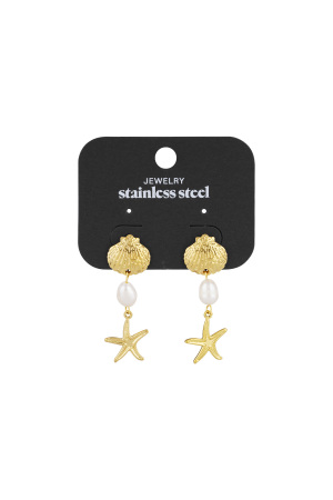 Boucles D'oreilles Vie Marine h5 Image3