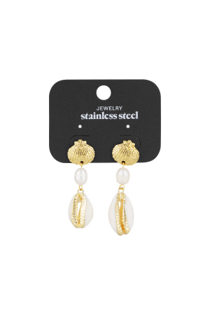 Boucles D'oreilles Coquillage Été h5 Image3