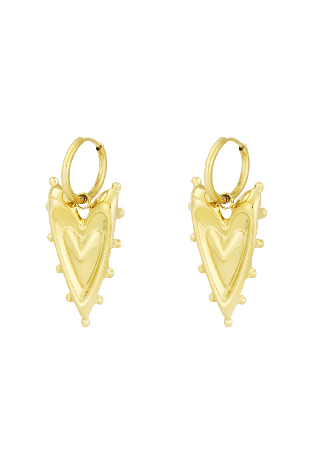 Boucles D'oreilles Coeur Joyeux 