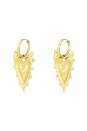 Boucles D'oreilles Coeur Joyeux h5 