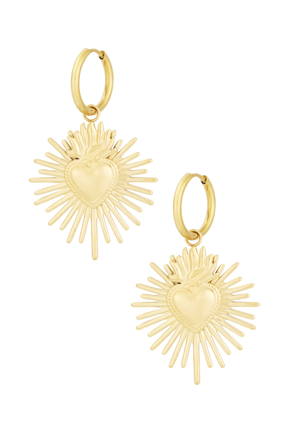 Boucles D'oreilles Coeur Milagros