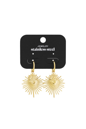 Boucles D'oreilles Coeur Milagros h5 Image3