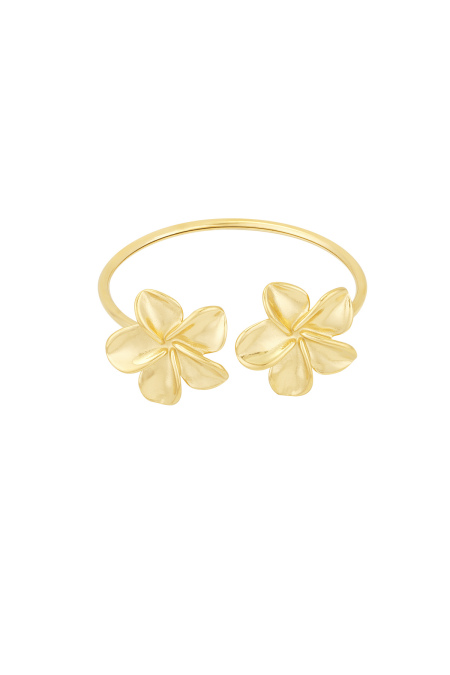 bracelet duo de fleurs