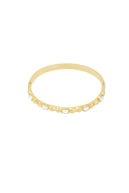 bracelet relief diamant