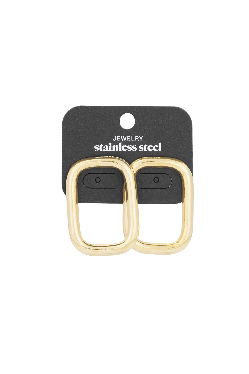 Boucles D'oreilles Pendantes Rectangle Image2
