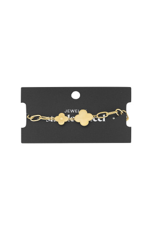 Bracelet À Maillons En Trèfle h5 Image2