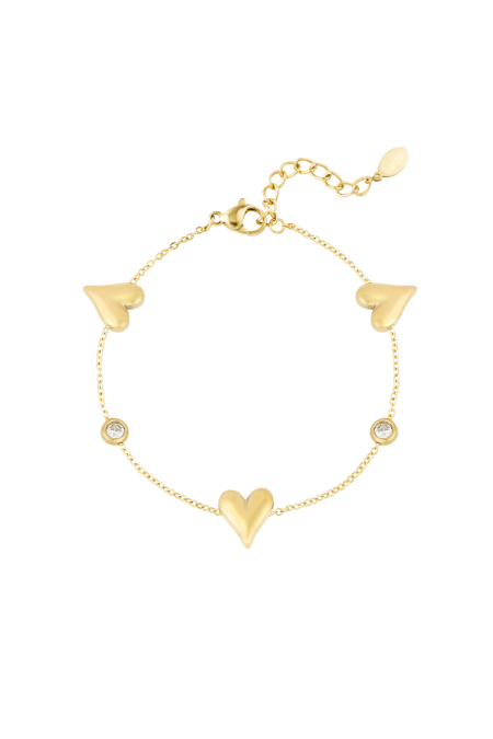 bracelet amour étincelant