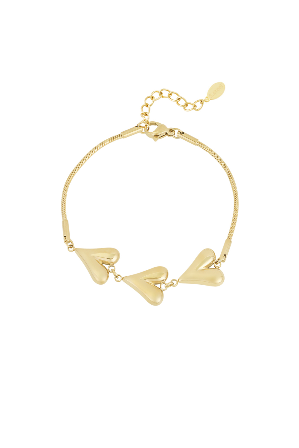 Bracelet Coeurs Dépliés 