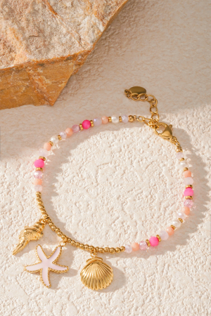 Bracelet Rose Plage Bébé h5 Image3