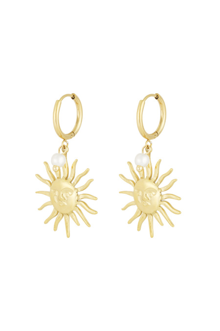 boucles d'oreilles sunny side