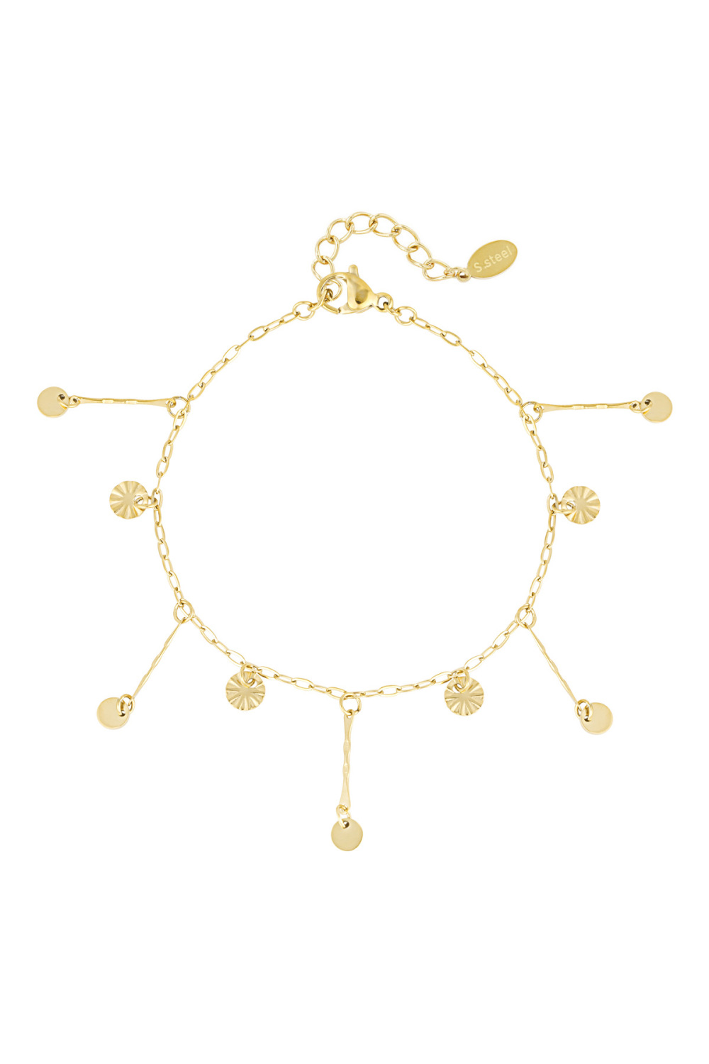Bracelet Pièce De Monnaie Pour Toute La Journée 