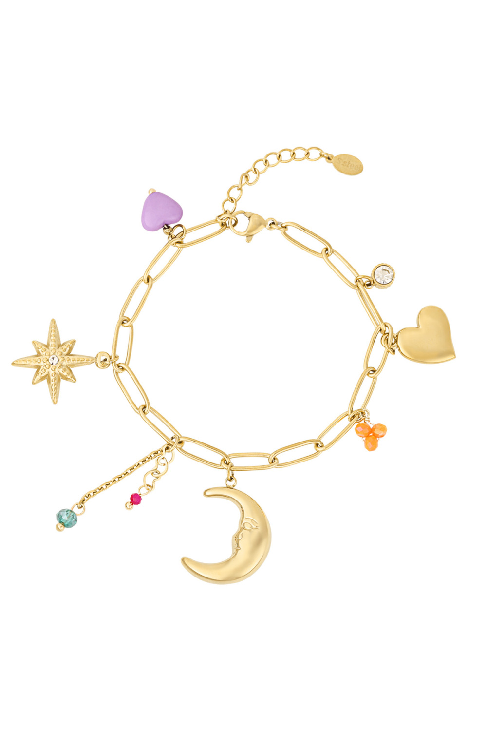 Bracelet À Breloques Clair De Lune 