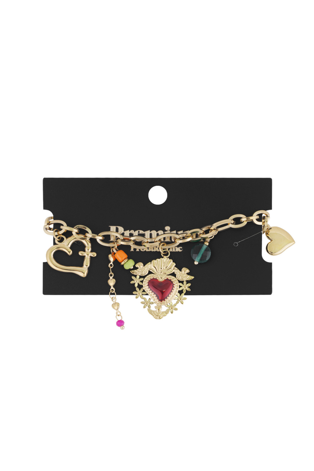 Bracelet À Breloques Coeur Milagros h5Image3