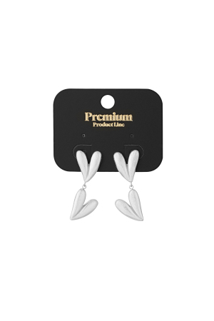Boucles D'oreilles Double Cœur h5 Image6