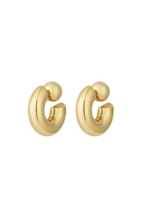 Boucles D'Oreilles Créoles Cercle Casual Daily Simple Series Bijoux Pour Femmes h5 