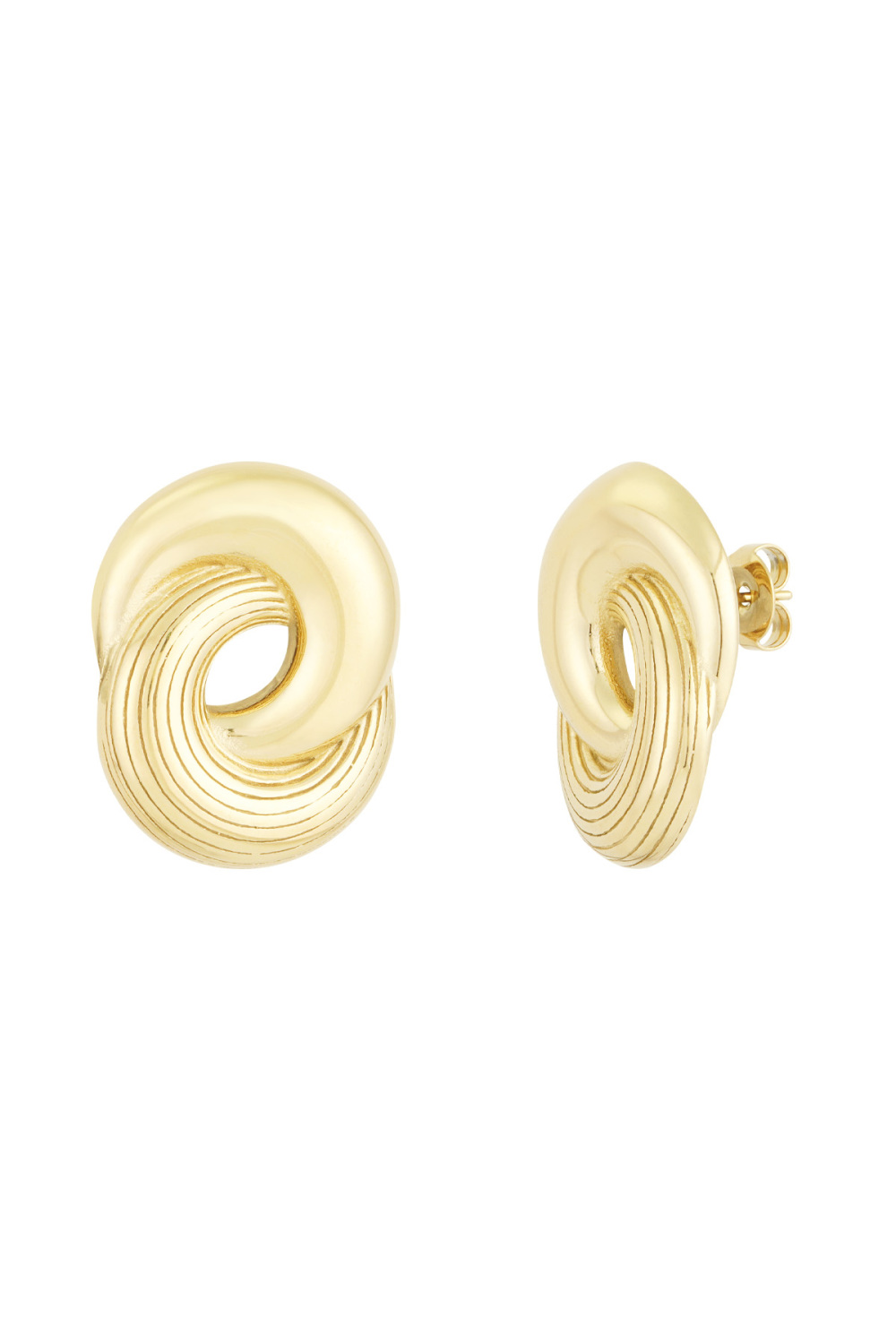 Boucles D'oreilles Fusion Cercle