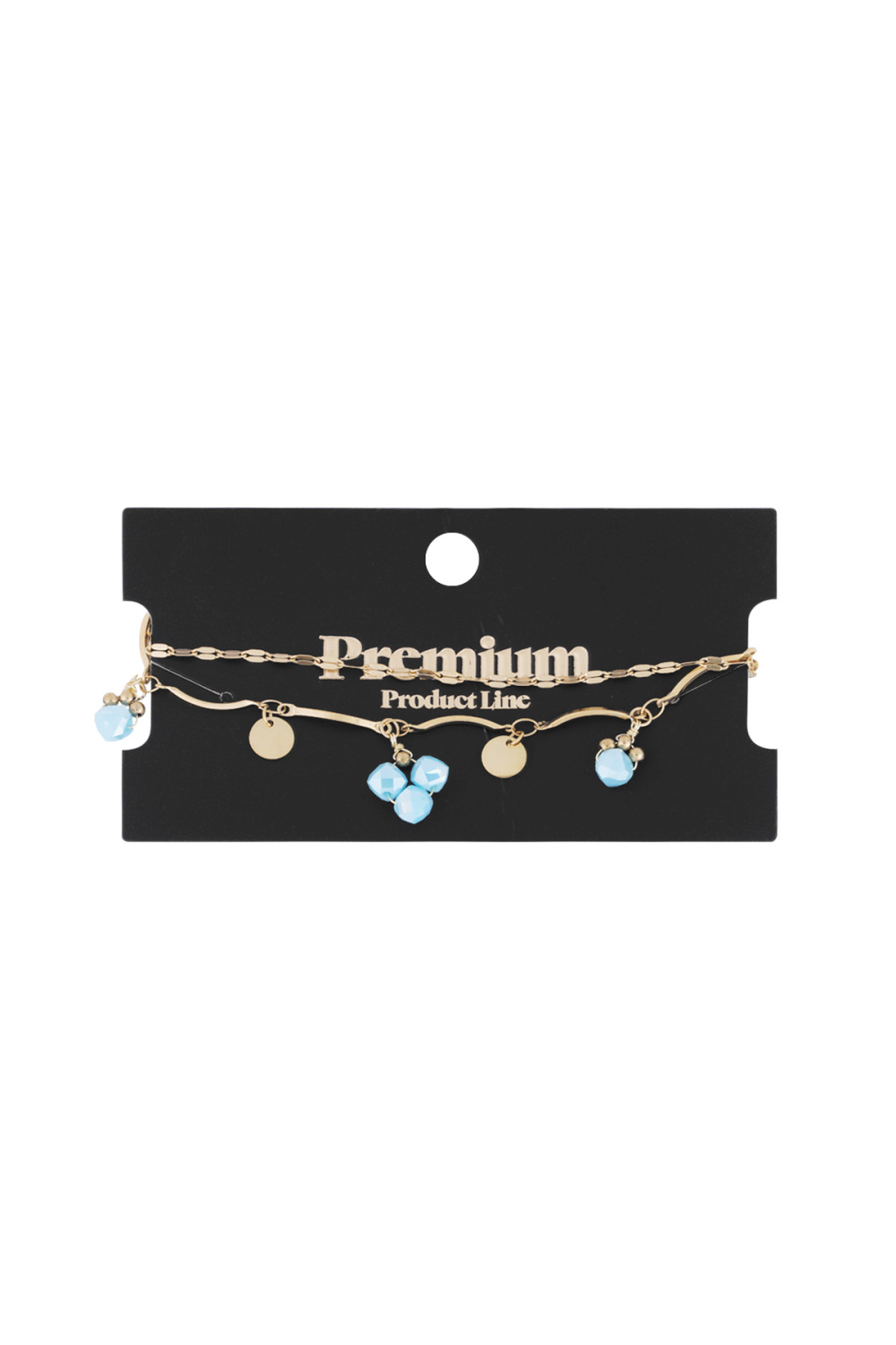 Bracelet Perles Bleues h5Image3