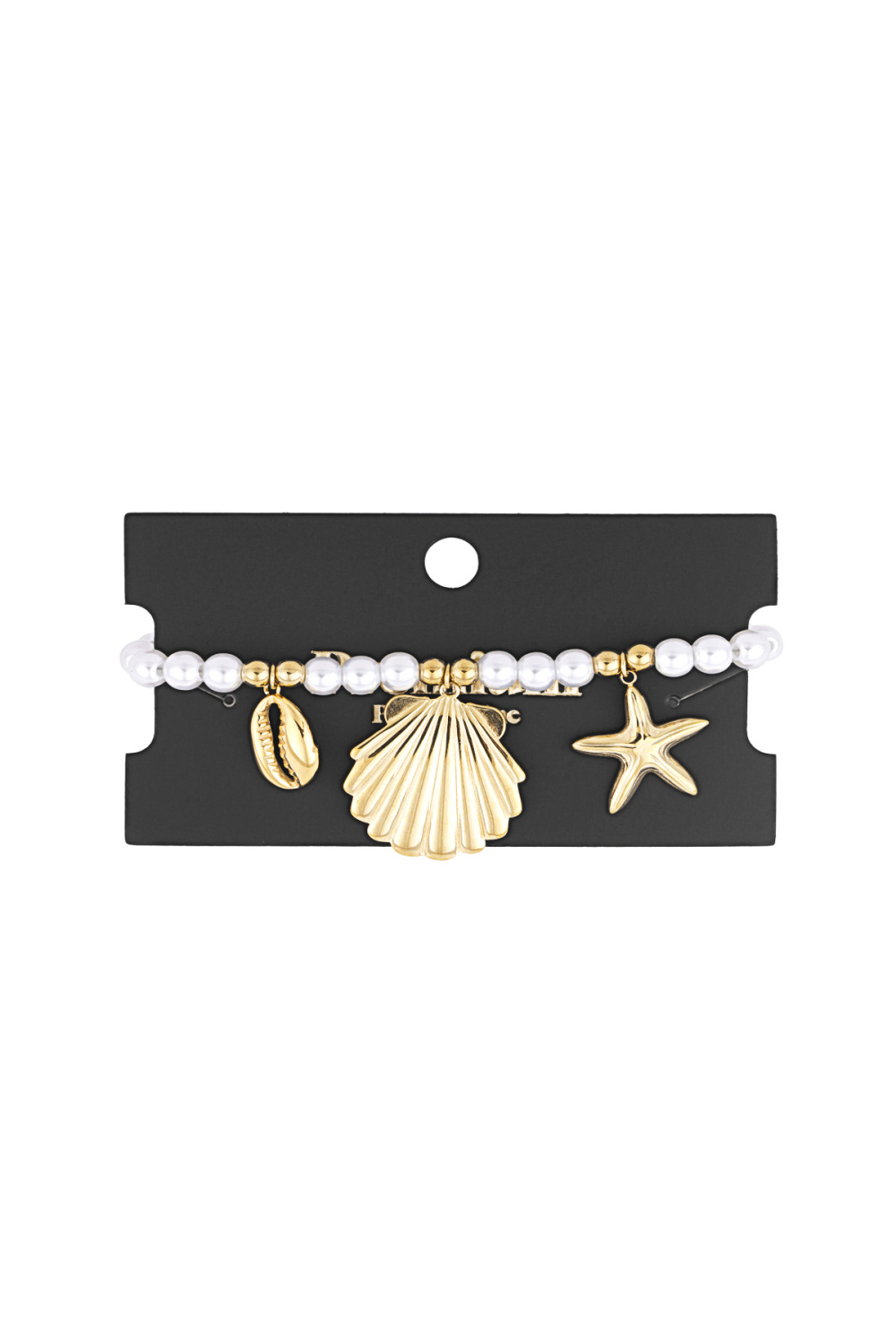 Bracelet En Perles Avec Breloques Marines Image3
