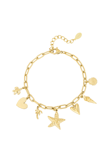 bracelet à breloques fille de plage