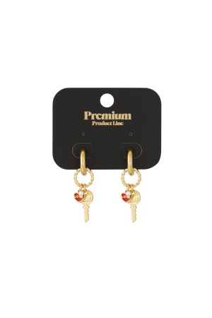 Boucles D'oreilles Clé De L'amour h5 Image3