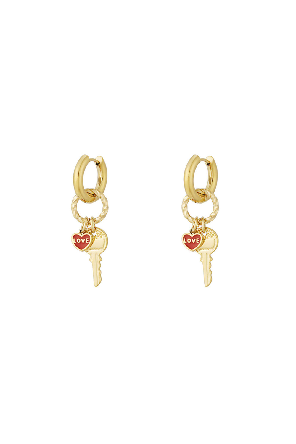 Boucles D'oreilles Clé De L'amour 