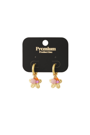Boucles D'oreilles Créoles Bloom h5 Image3