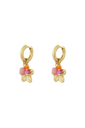 Boucles D'oreilles Créoles Bloom h5 