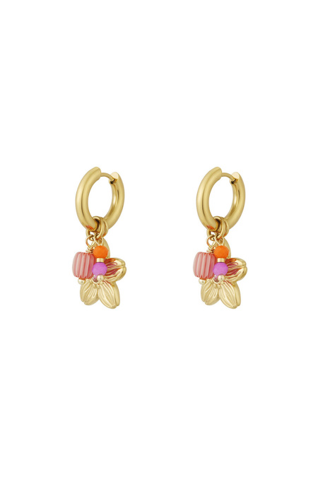 boucles d'oreilles créoles bloom