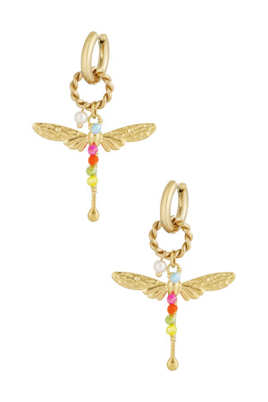 Boucles D'oreilles Libellule h5 