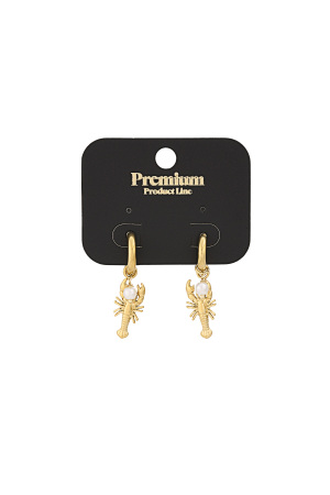 Boucles D'oreilles Homard h5 Image3