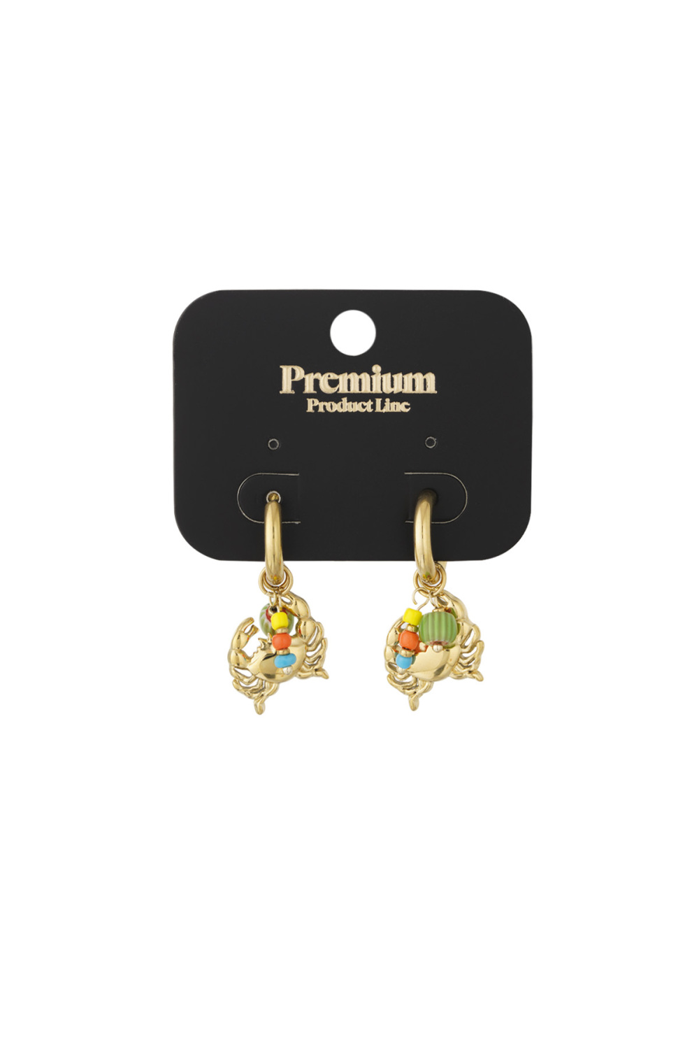 Boucles D'Oreilles Crabe Image3