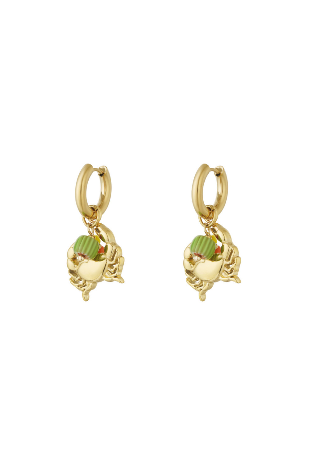 Boucles D'Oreilles Crabe 