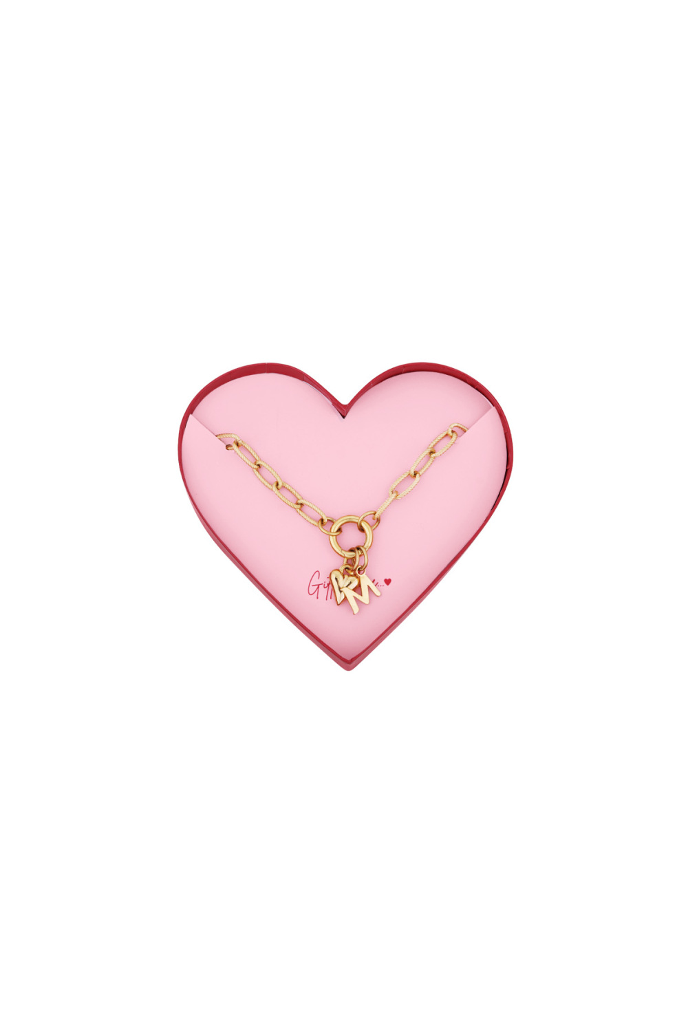 Cadeau D'amour Bracelet En Acier Inoxydable M 