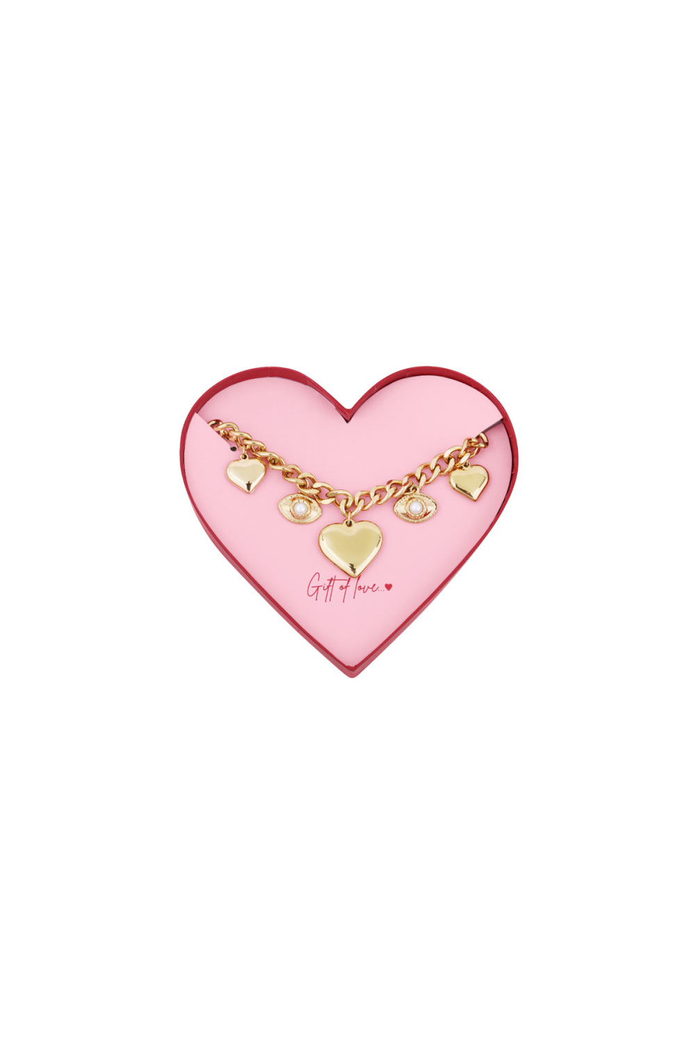 Cadeau D'amour Bracelet Yeux Sur Toi En Acier Inoxydable