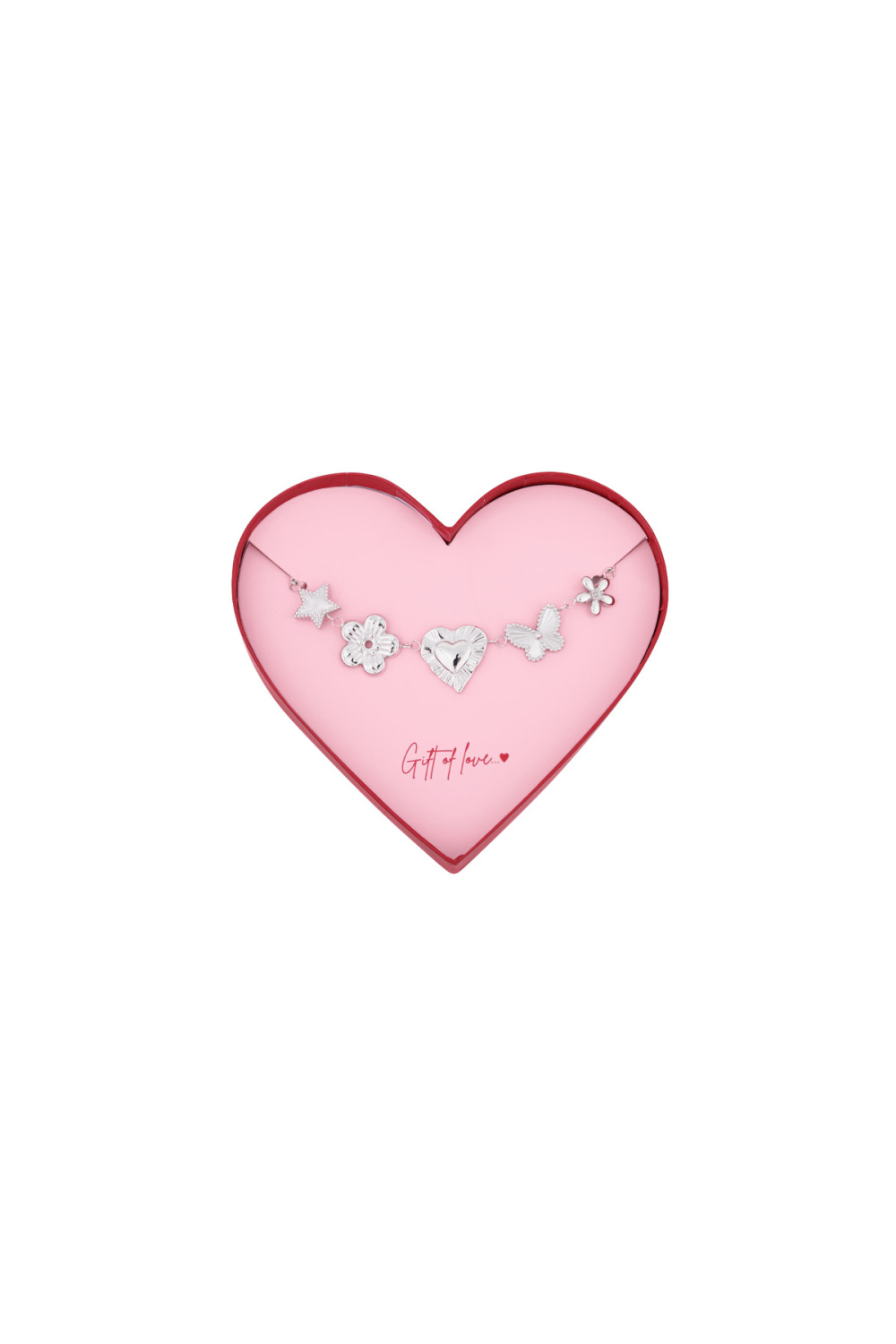 Cadeau D'amour Bracelet Papillon En Acier Inoxydable 