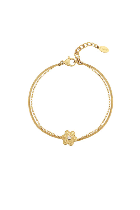 Bracelet D'amour Fleuri
