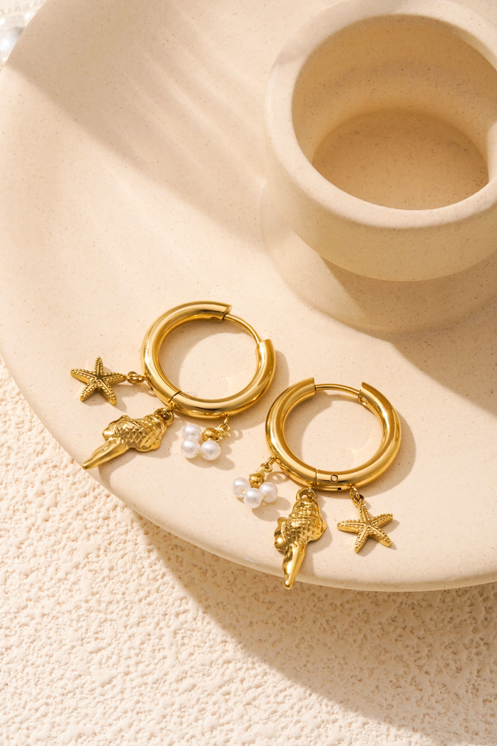 Boucles D'oreilles Vie Marine Image4
