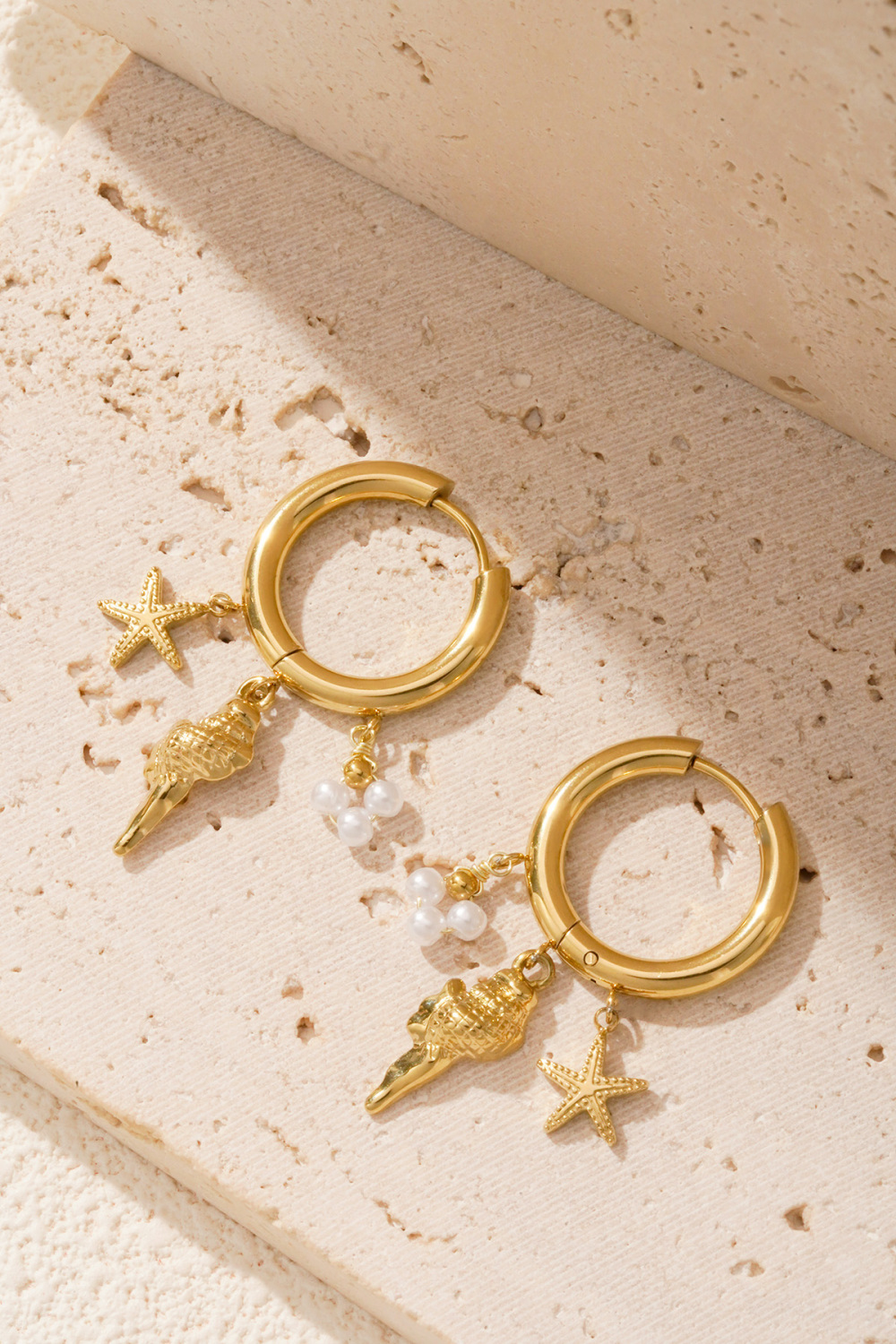 Boucles D'oreilles Vie Marine Image5