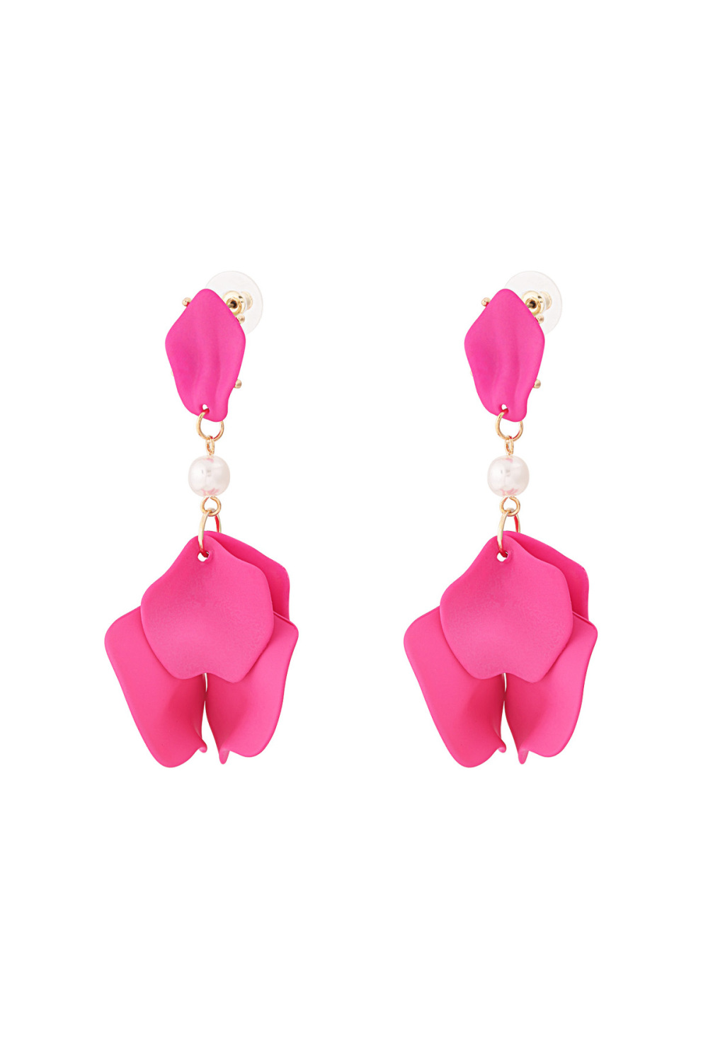 Boucles D'oreilles Fuchsia Haze 