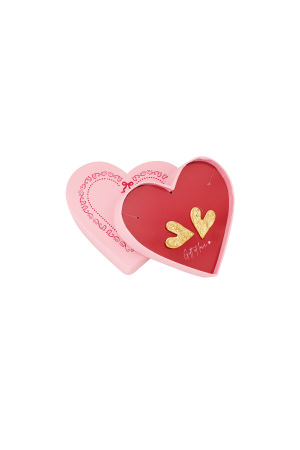 Boucles D'oreilles Cœur En Acier Inoxydable - Cadeau D'amour h5 Image3